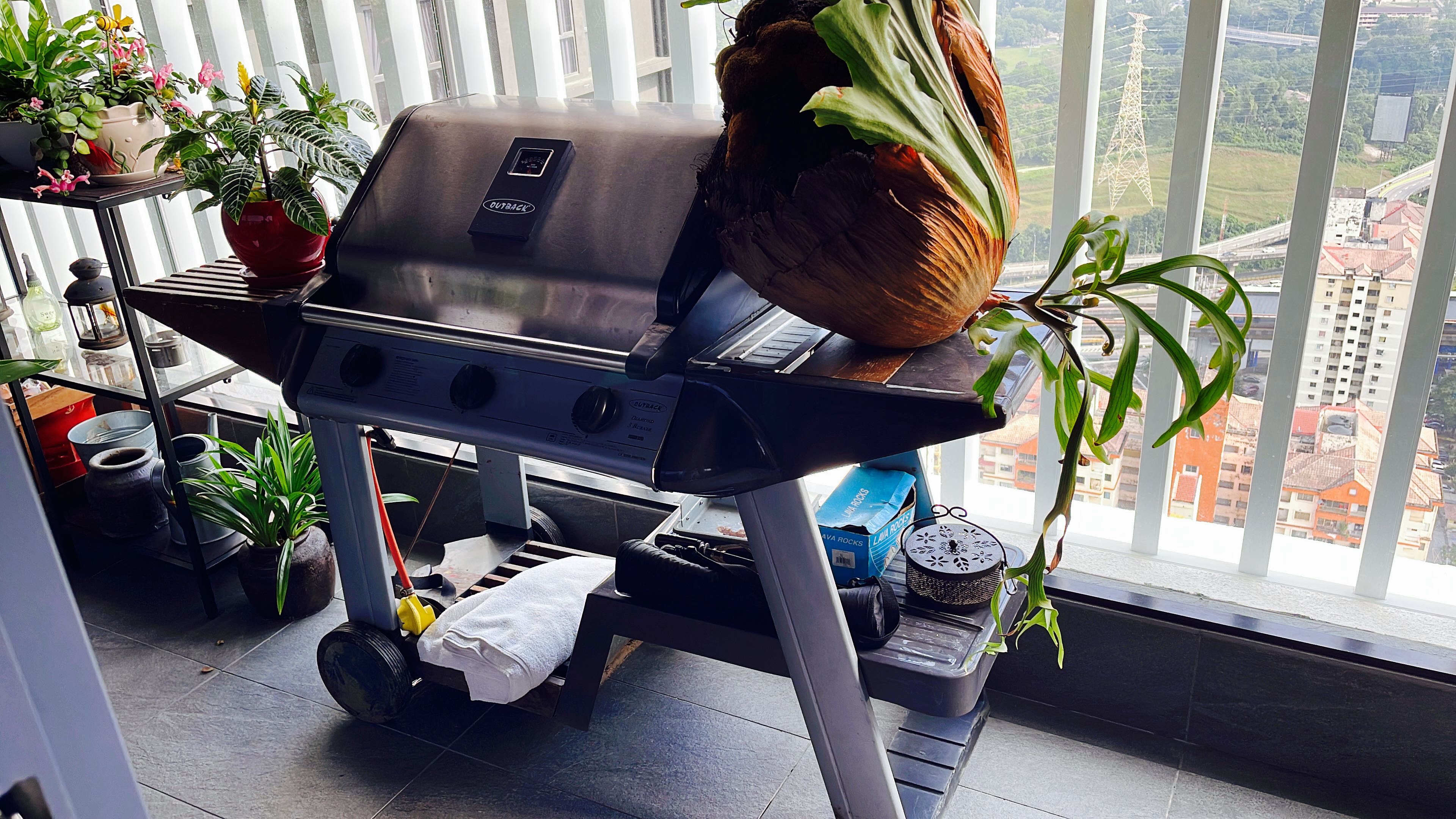 Outback Diamond 3 Burner BBQ