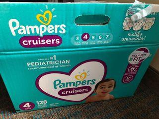 Pampers cruisers size4