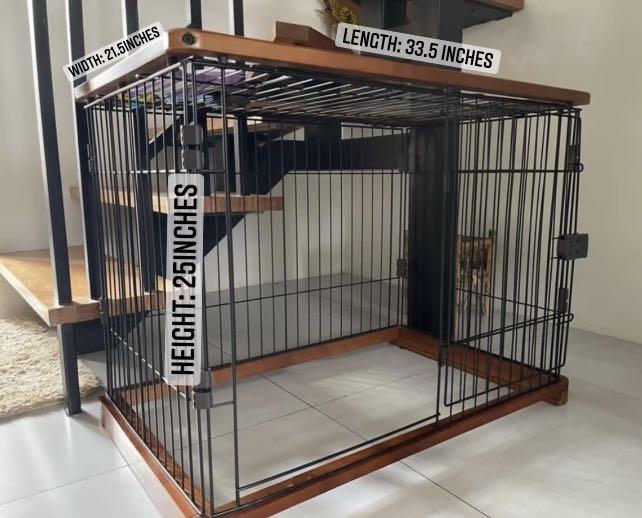 Pet Express wooden style Dog Cage Pet Supplies Homes Other Pet