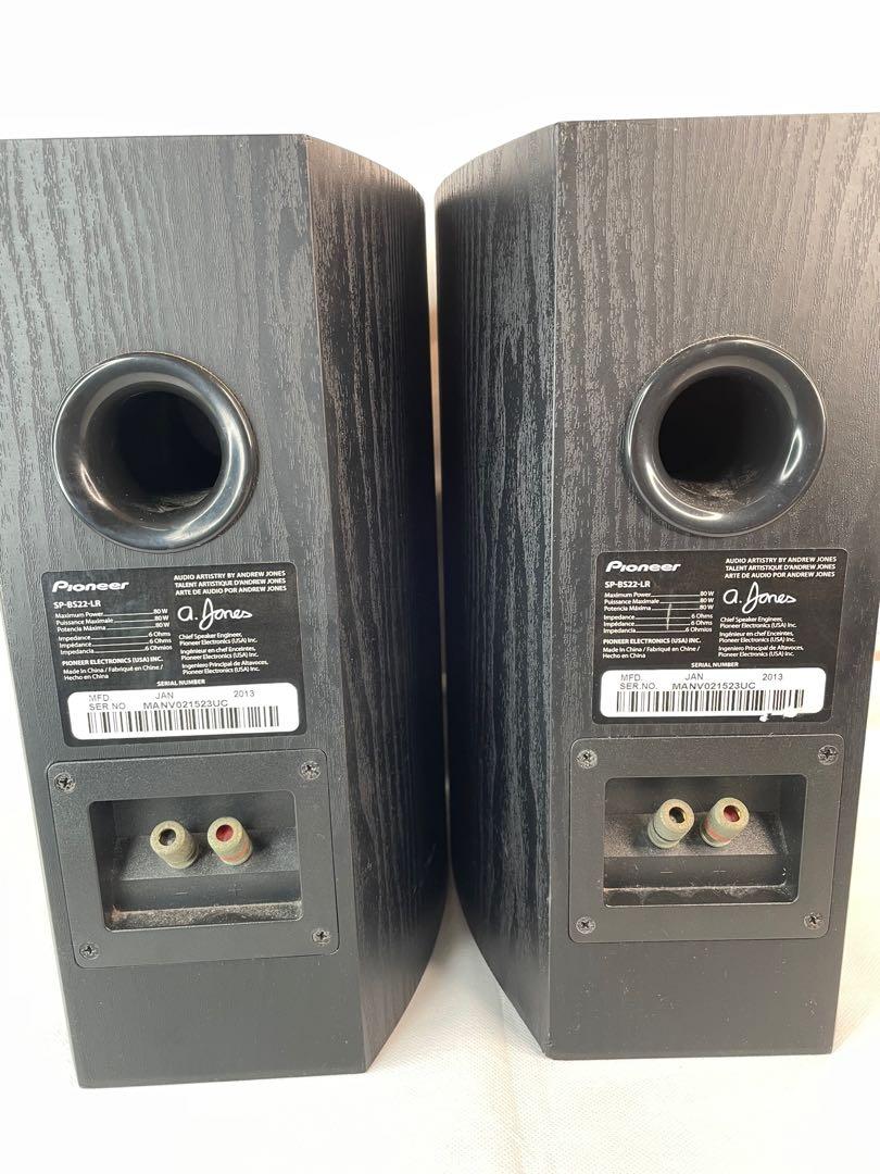 Pioneer SPBS22LR Andrew Jones Bookshelf Speaker, Audio, Soundbars