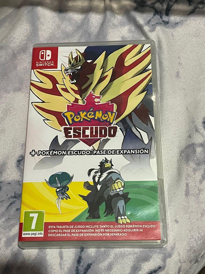 Pokemon Shield + Expansion Pass with unused code, Video Gaming, Video