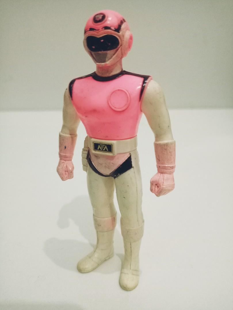 Power Ranger Sentai Pink Flashman Sofubi on Carousell