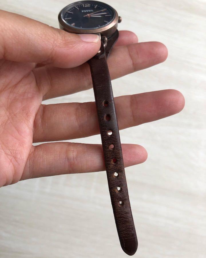 Preloved Jam Tangan Fossil Georgia ES3200