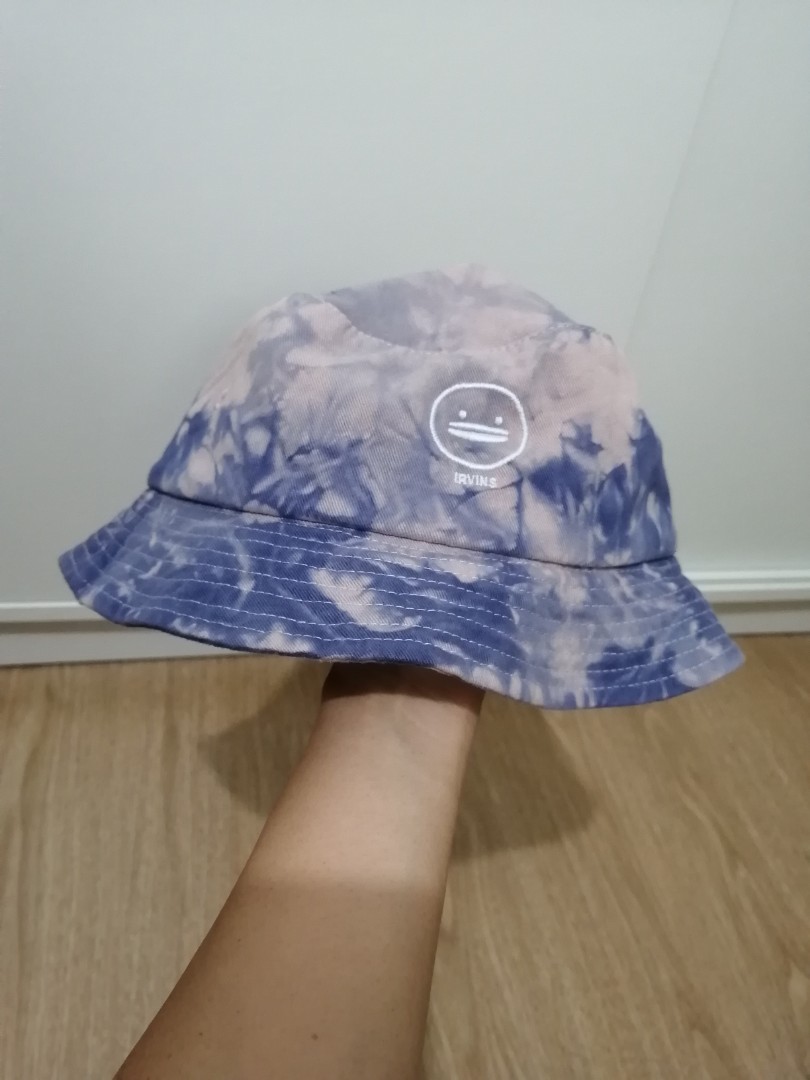 Purple Tie dye Bucket Hat, Men's 