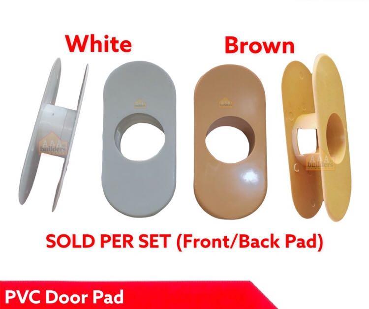 PVC Door Pad Door Guard Brown/White Doorpad SOLD PER PIECE, Furniture & Home Living, Home