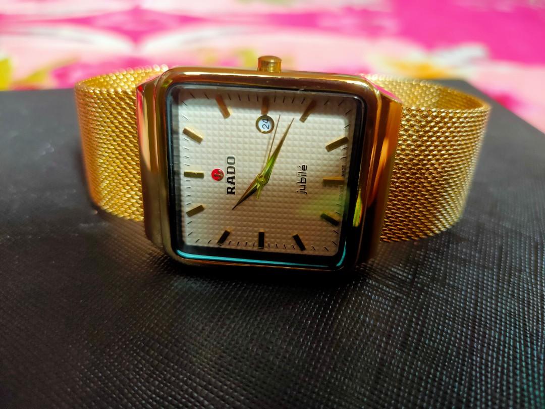 Rado mesh magnet discount lock watch price
