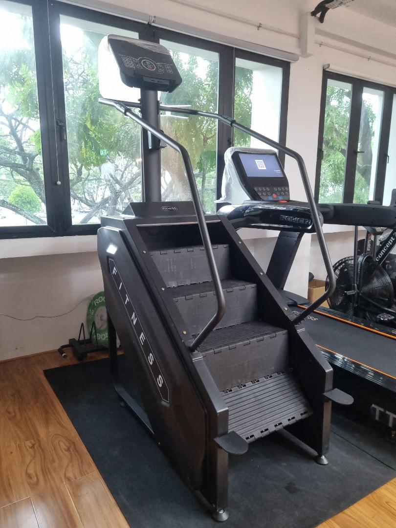 Indoor sales stair climber