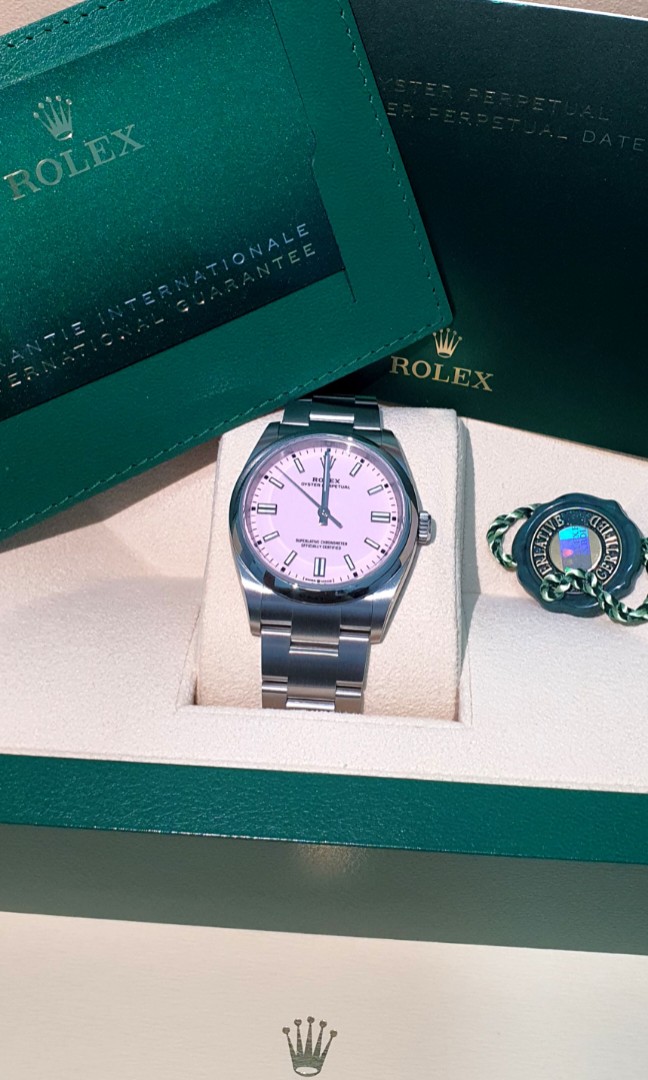 Rolex Oyster Perpetual - Pink 36mm 