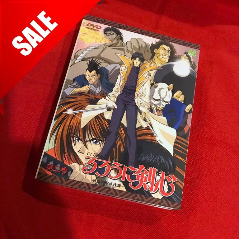Rurouni Kenshin (Samurai X) TV Series Collection Vol 2 Discs 5-8, Hobbies &  Toys, Music & Media, CDs & DVDs on Carousell
