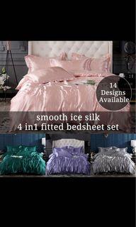 Satin/Silk Bedsheet Set
