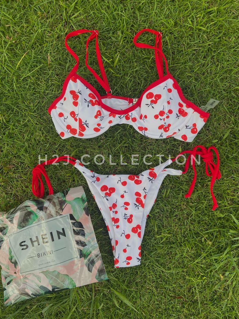 Cherry Swimsuit, Women's Fashion, Swimwear, Bikinis & Swimsuits on