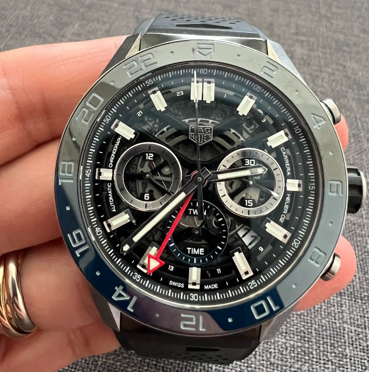 Tag heuer carrera deals chronograph gmt