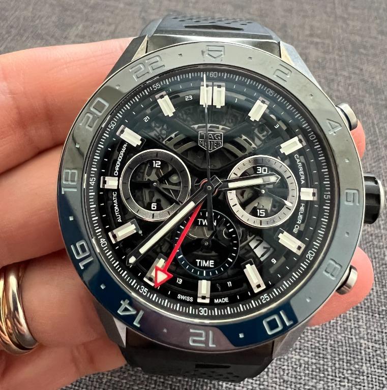 TAG Heuer Carrera Chronograph GMT Calibre HEUER 02. Men s Fashion