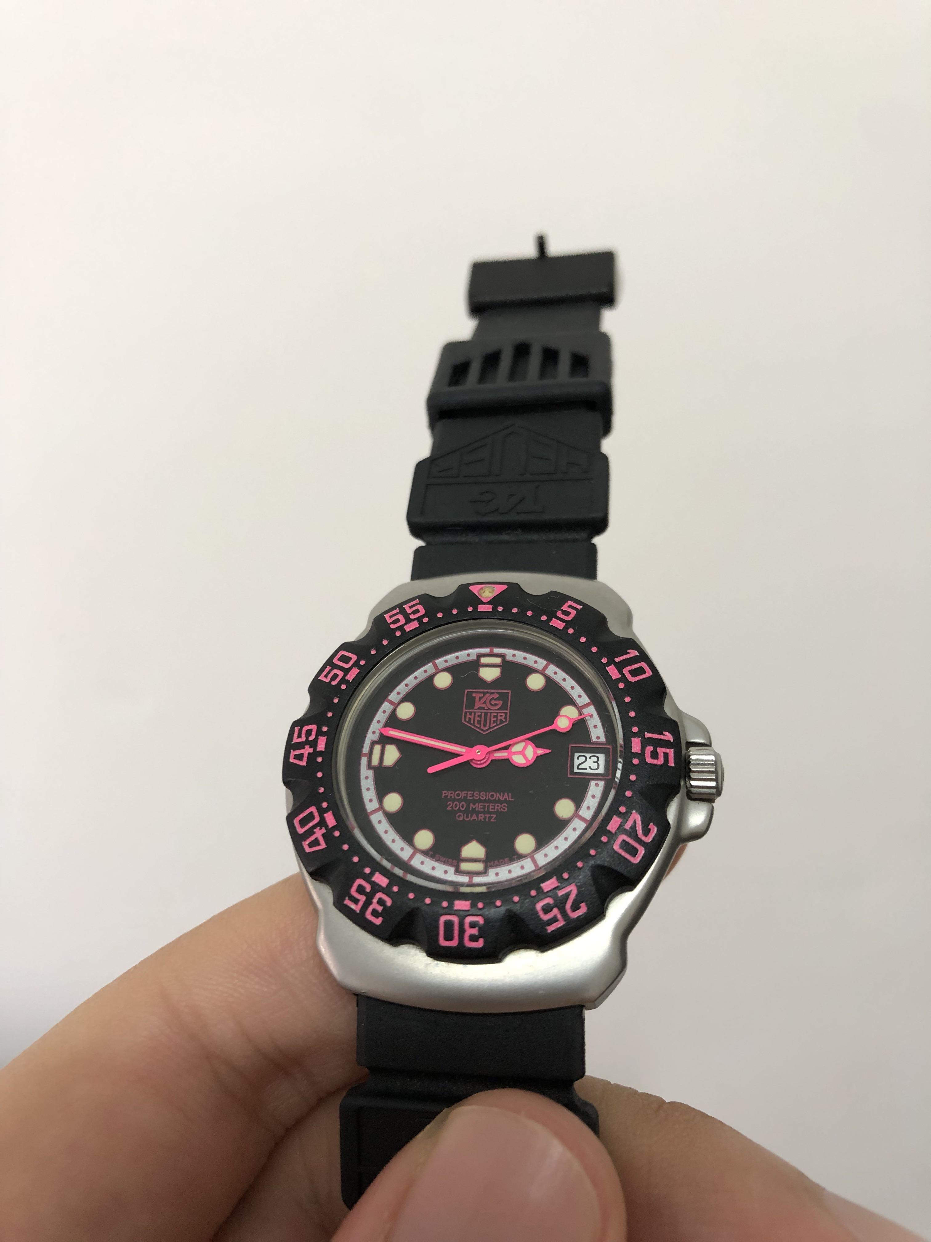 Vintage tag heuer sales formula 1 for sale