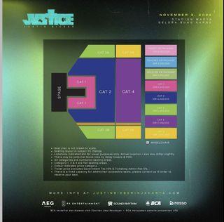 Tiket Konser Justin Bieber Justice world tour