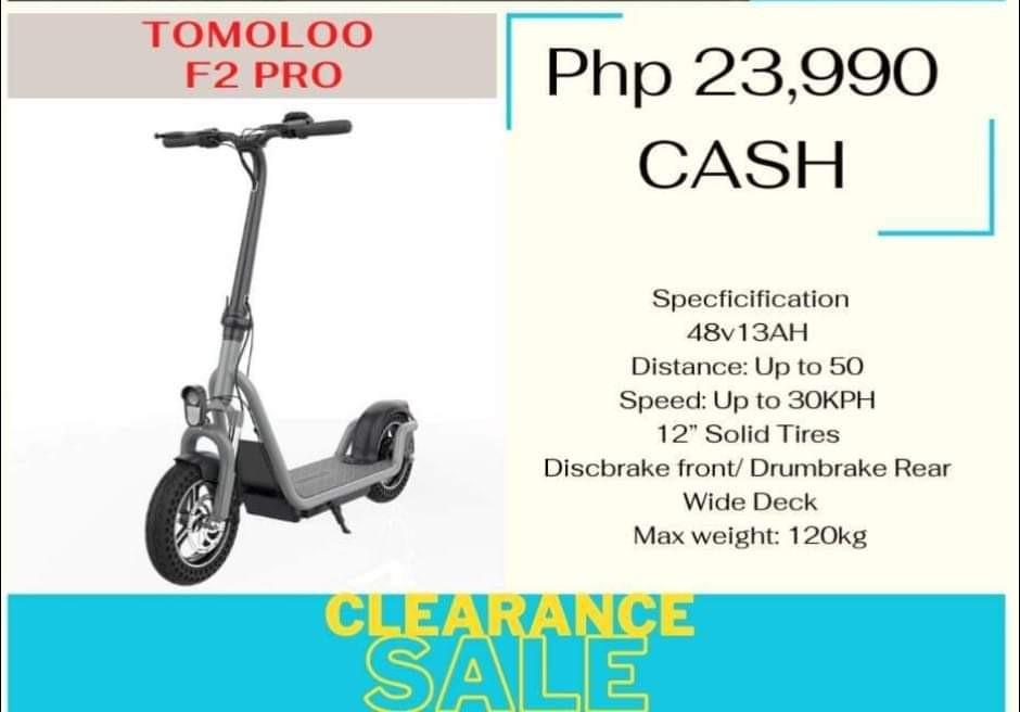 Tomoloo hotsell f2 scooter