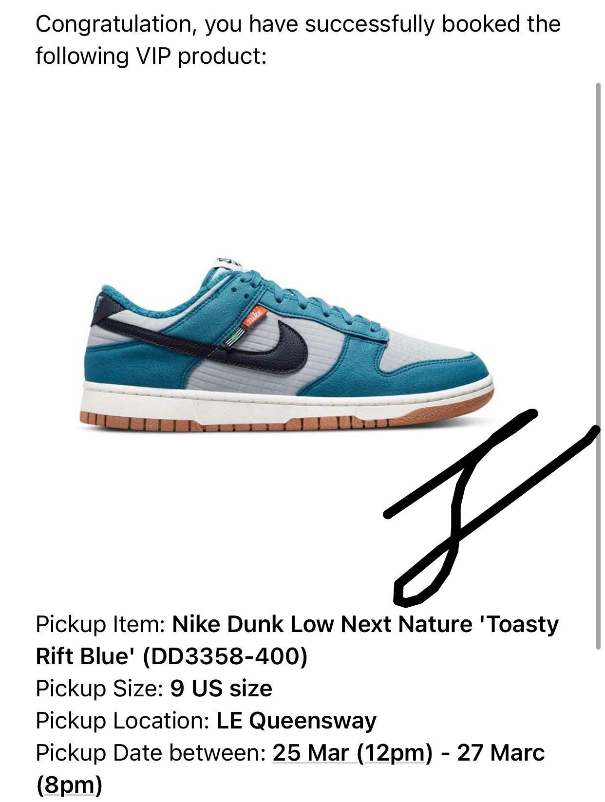Nike Dunk Low Toasty Rift Blue DD3358-400