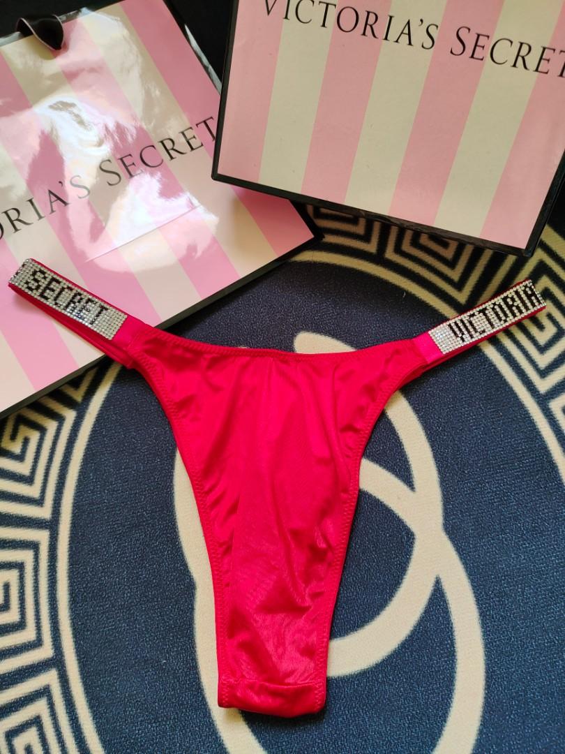 Victoria secret shine strap Brazilian panty, Women's Fashion, New  Undergarments & Loungewear on Carousell