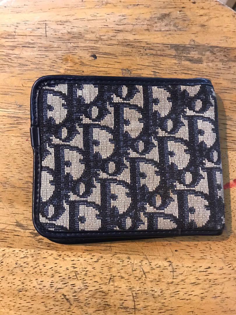 Vintage dior clearance wallet