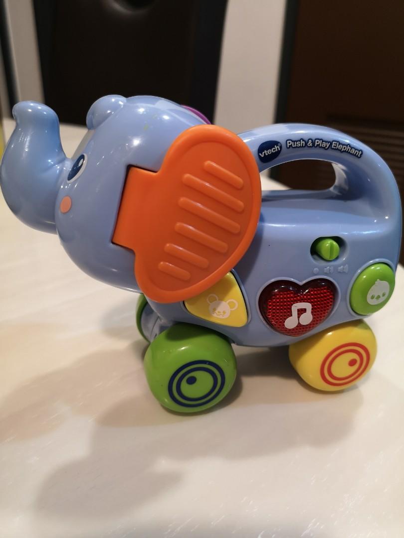 Push and Play Elephant Brand New VTech 