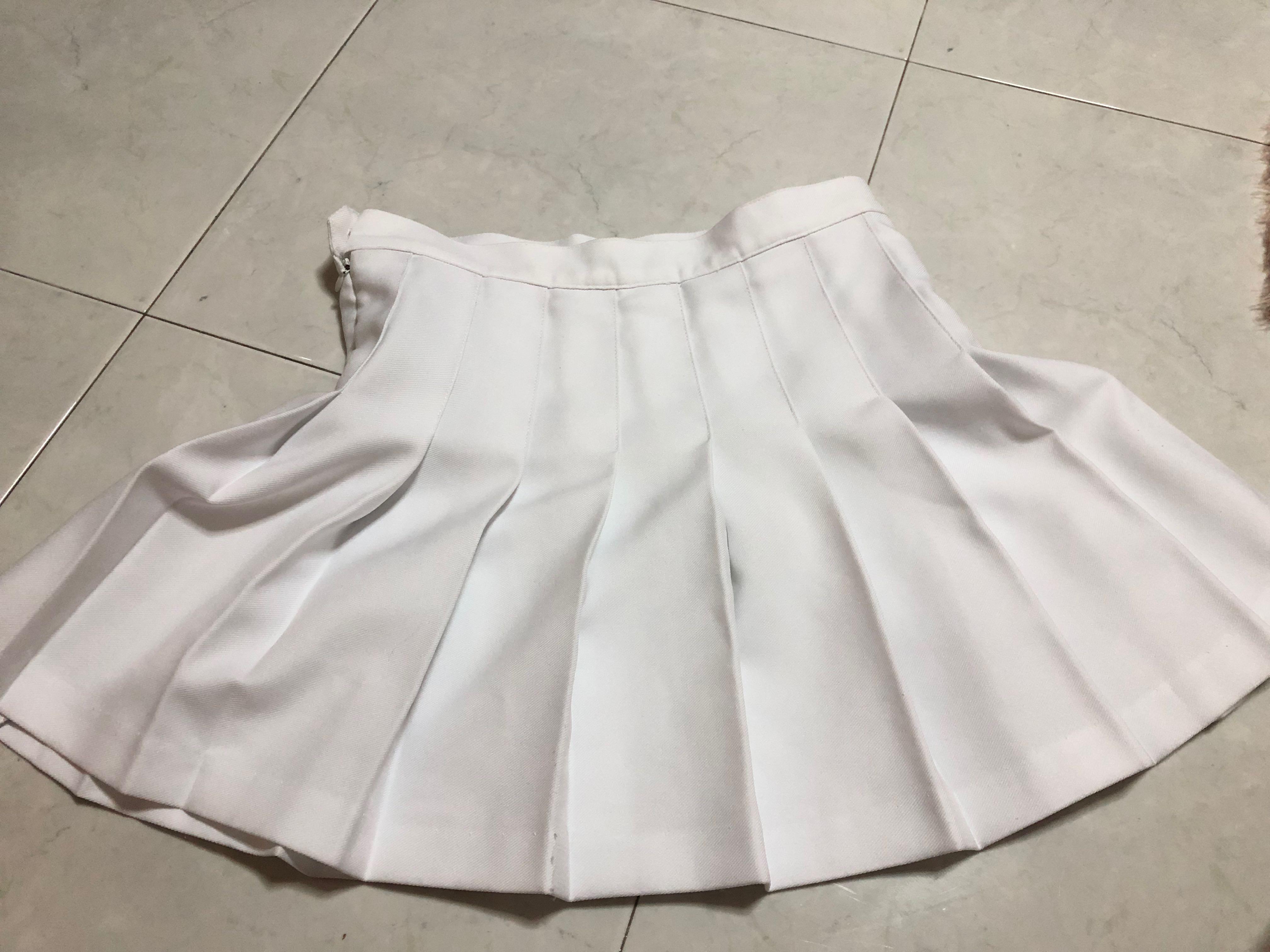 White tennis skirt american apparel store