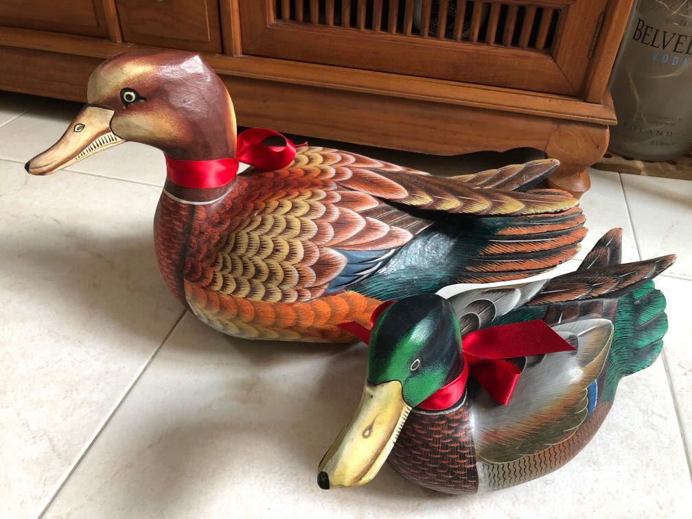 Wooden Duck, Furniture & Home Living, Home Decor, Other Home Decor on