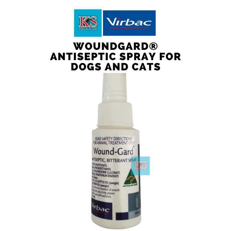 WOUNDGARD® antiseptic spray for dogs and cats, Pet Supplies, Health