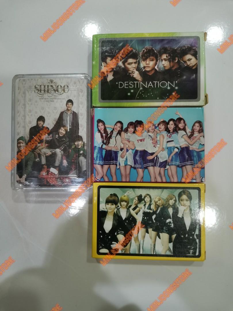 Wts Shinee Ss501 Twice T Ara Poker Hobbies Toys Collectibles Memorabilia K Wave On Carousell