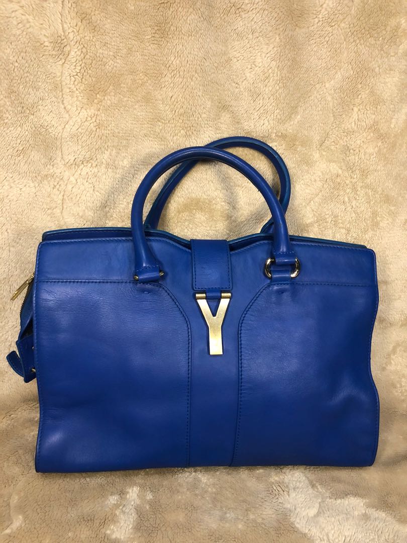 Blue deals ysl bag