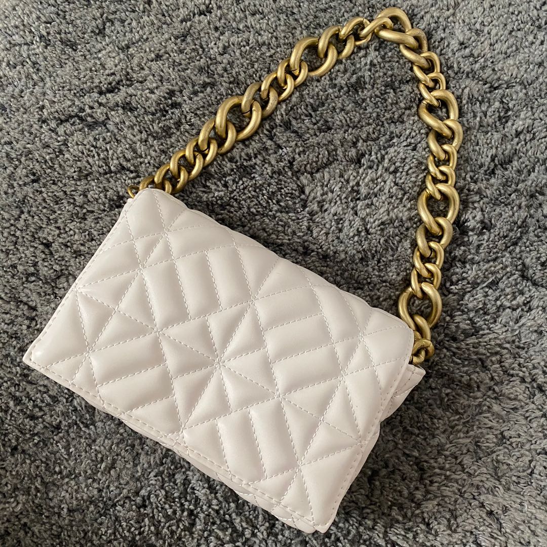 Zara 2025 white handbag