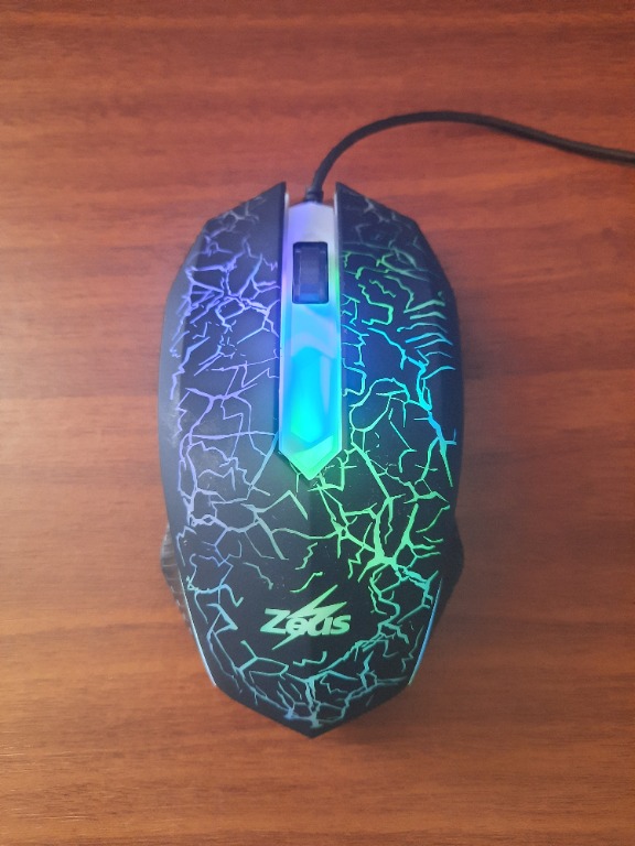 Zeus Gaming Mouse Changing Colors, Computers & Tech, Parts