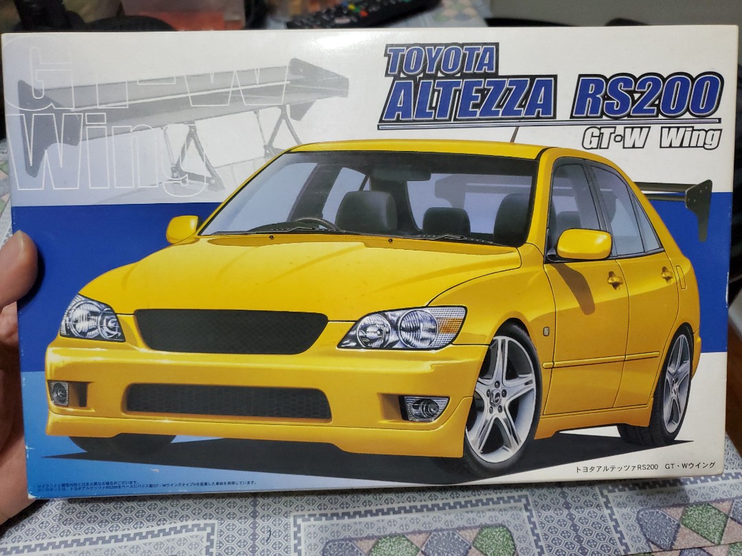 1/24 TOYOTA ALTEZZA GT WING AS200 RS200 IS200 SXE10, 興趣及遊戲
