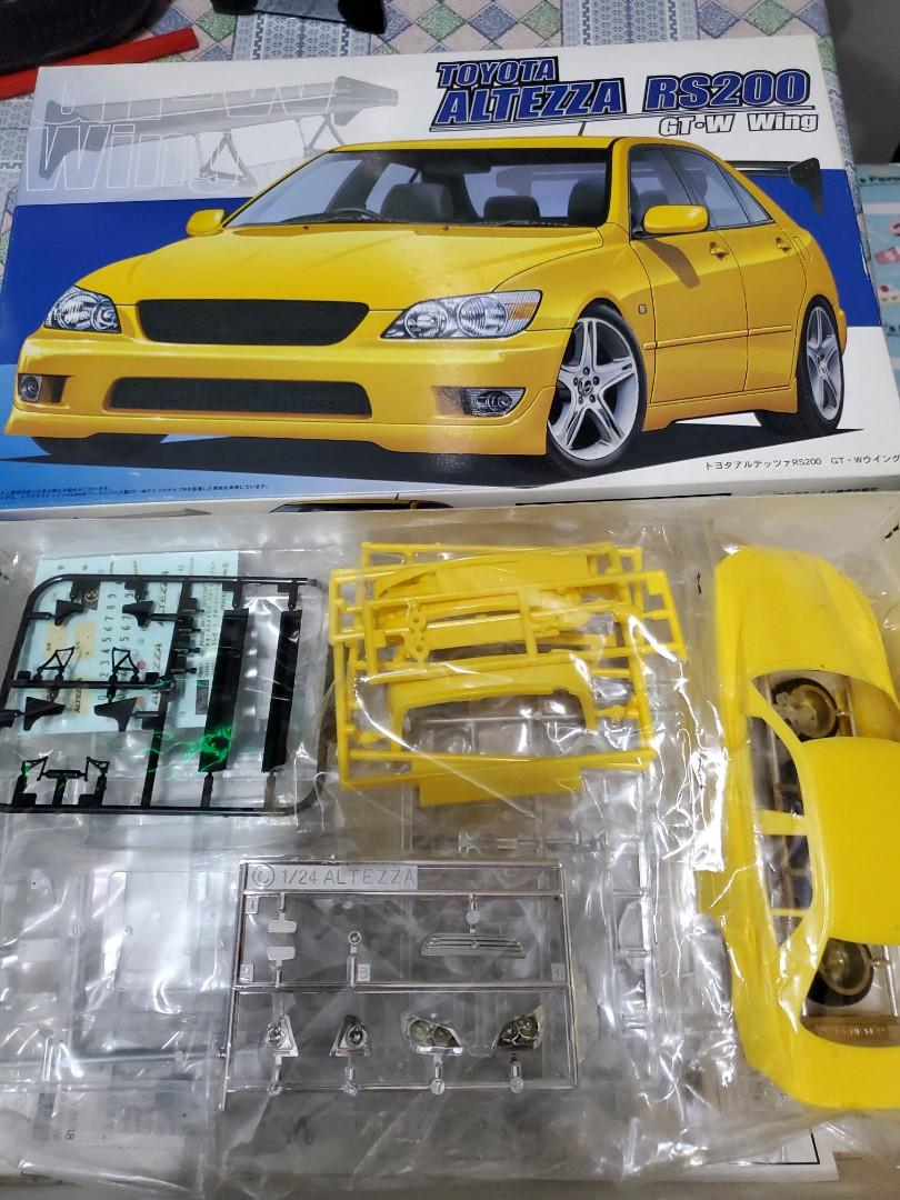 1/24 TOYOTA ALTEZZA GT WING AS200 RS200 IS200 SXE10, 興趣及遊戲