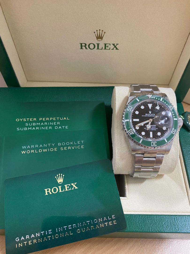 2022 Bnew Rolex Starbucks Submariner 
