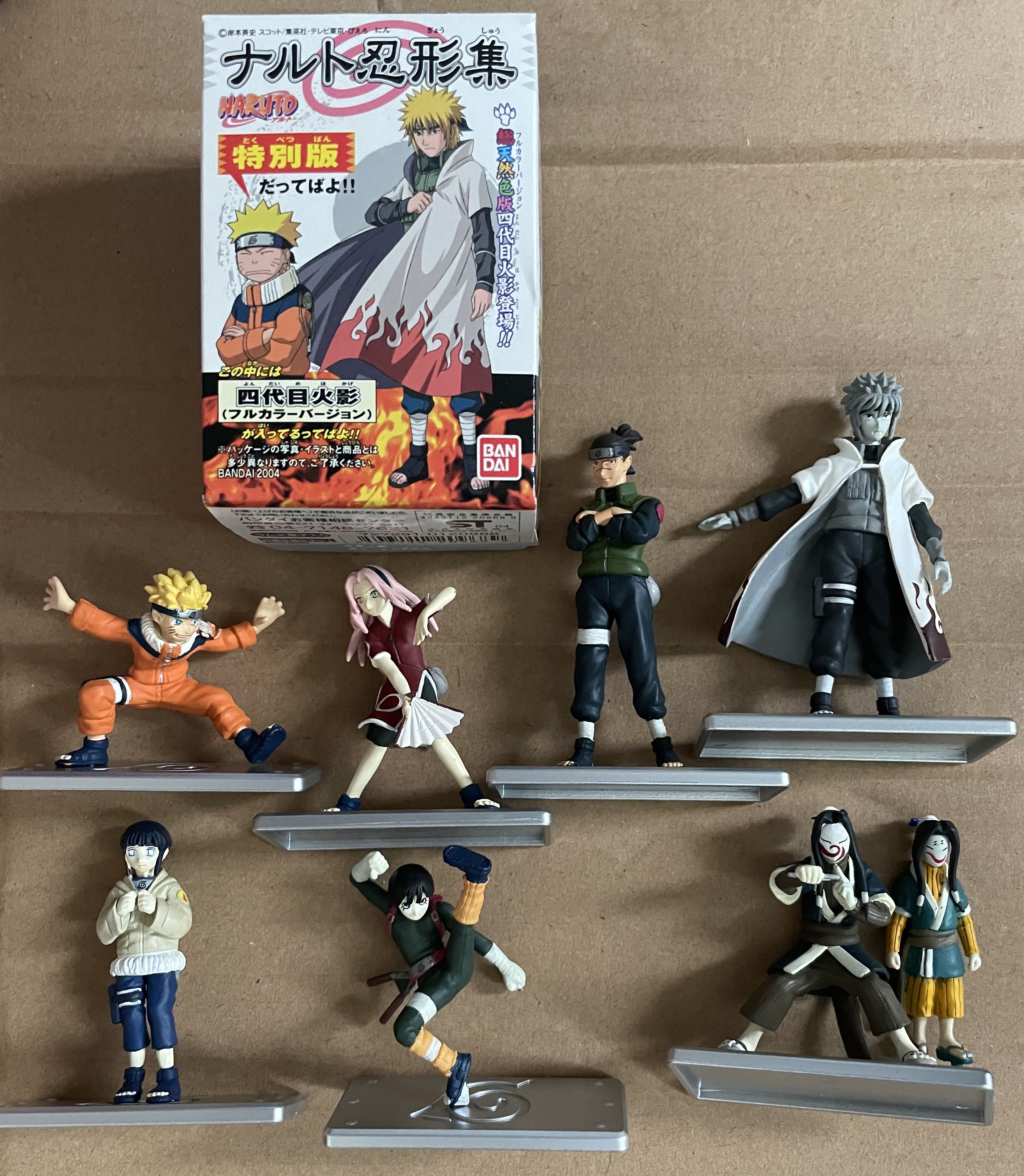 全圖$150火影忍者Naruto忍形集盒蛋8隻figure, 興趣及遊戲, 玩具& 遊戲
