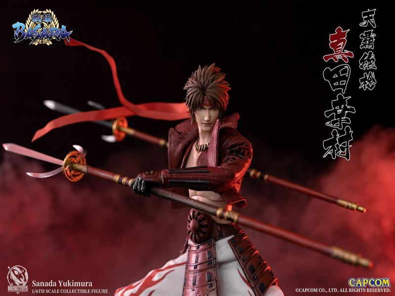 真田幸村+ 伊達政宗戰國BASARA Figure Rocket Toys ROC-002 1/6 真田幸村+ 伊達政宗戰國BASARA Figure Rocket Toys ROC-002 1/6