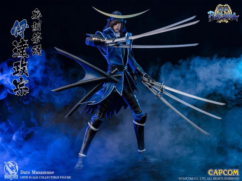 真田幸村+ 伊達政宗戰國BASARA Figure Rocket Toys ROC-002 1/6