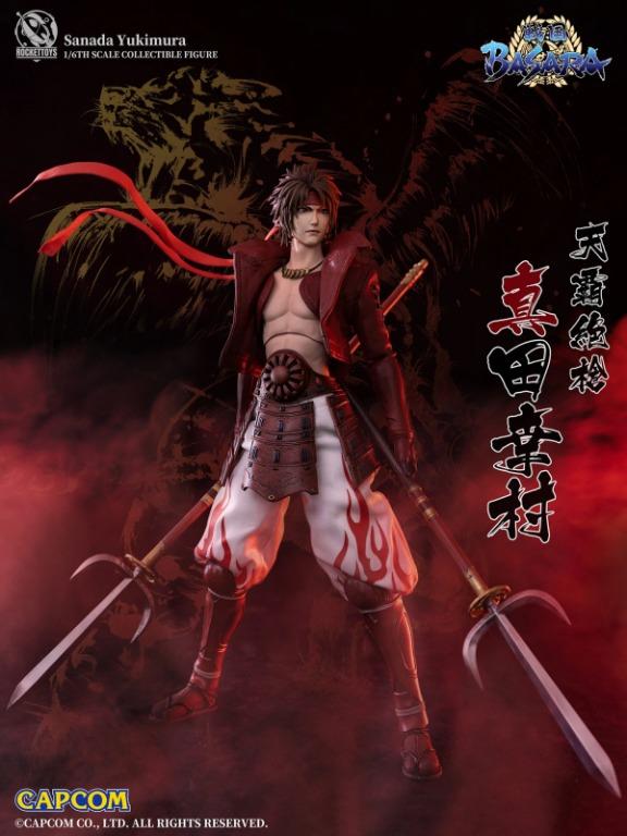 真田幸村+ 伊達政宗戰國BASARA Figure Rocket Toys ROC-002 1/6 真田幸村+ 伊達政宗戰國BASARA Figure Rocket Toys ROC-002 1/6