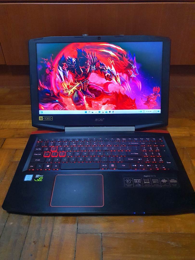 Acer Aspire VX15 I7 7700HQ GTX 1050 12GB DDR4 2400Mhz 128+1TB 15.6in — free download