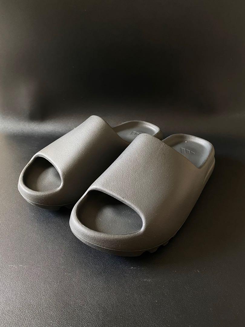 Adidas Yeezy Slides Onyx Black, Men's Fashion, Footwear, Sneakers on  Carousell