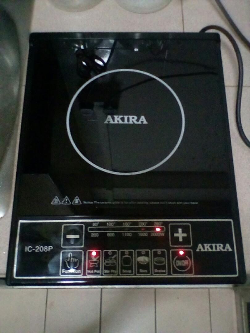 Akira induction sales cooker