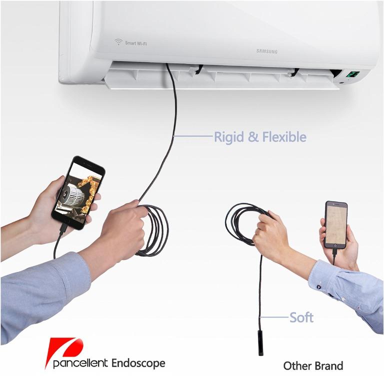Android Endoscope Pancellent 2.0 Megapixels CMOS HD 2 in 1 Waterproof