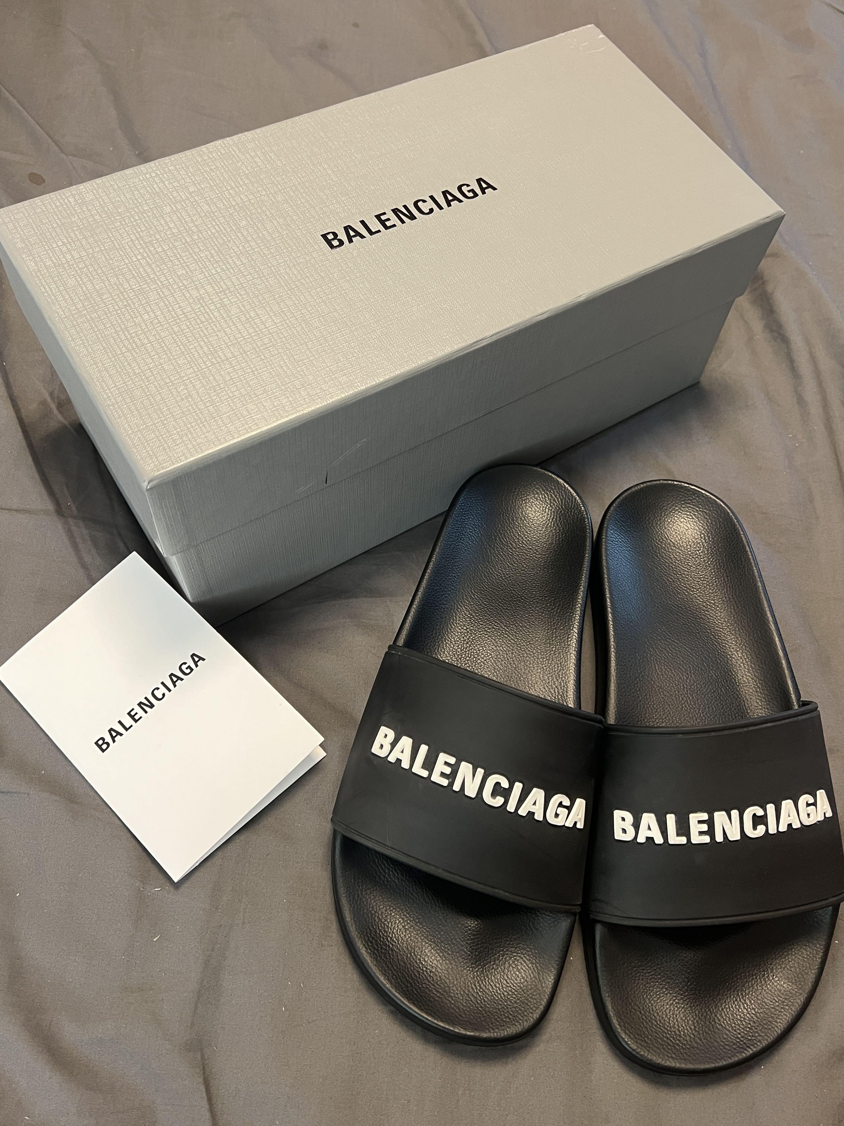 Balenciaga slides sales sizing