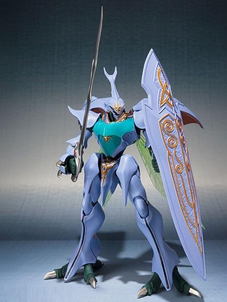 Bandai Robot魂Side AB 聖戰士丹拜因出淵裕插畫Aura Fhantasm 魅影版雪