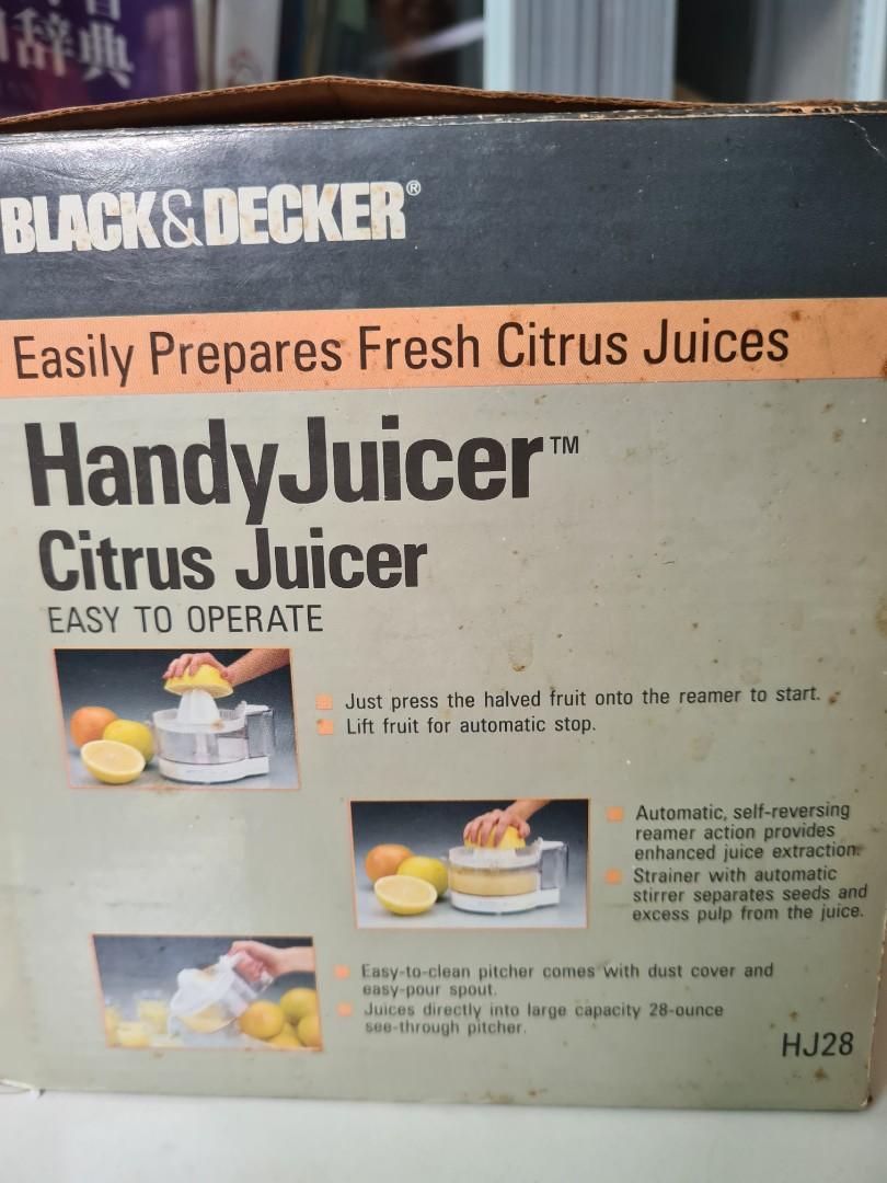 Black&Decker Handy Citrus Juicer, TV & Home Appliances, Kitchen