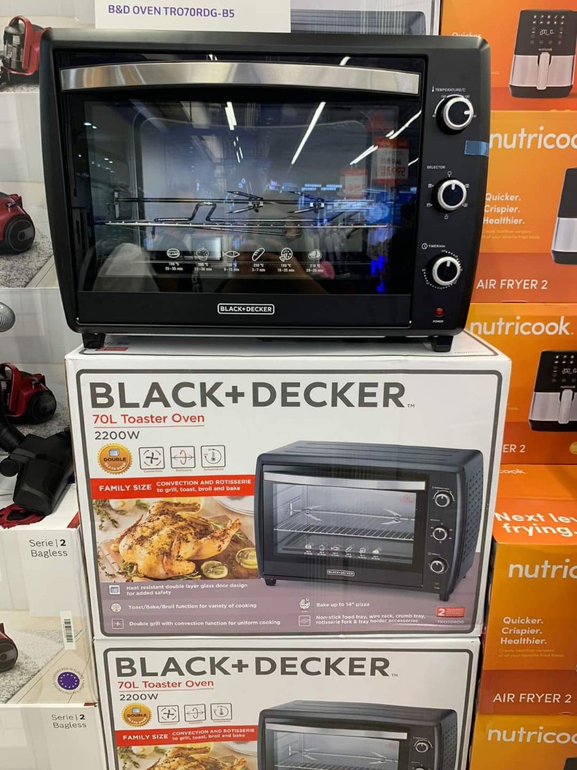 Black and decker electric oven 70l discount