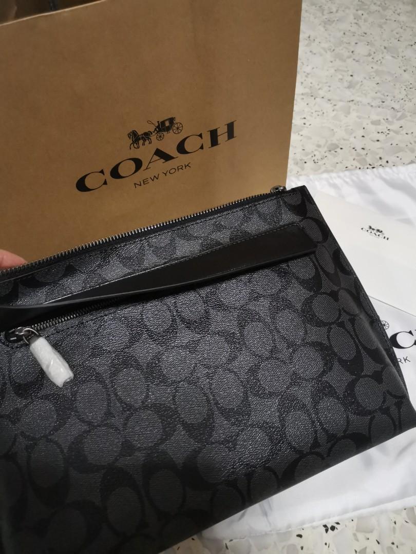Coach clutch men's online