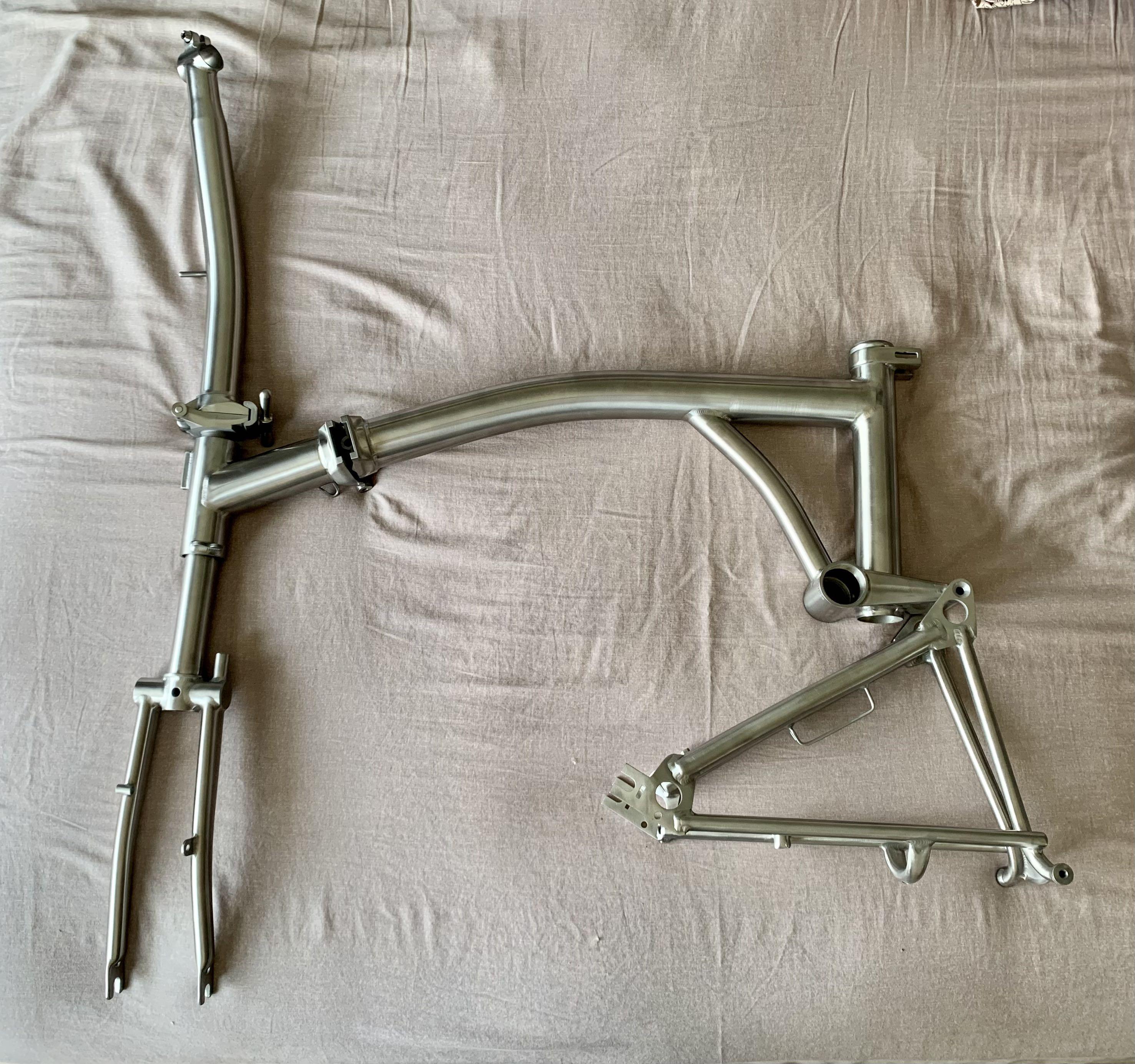 Frame titanium brompton on sale