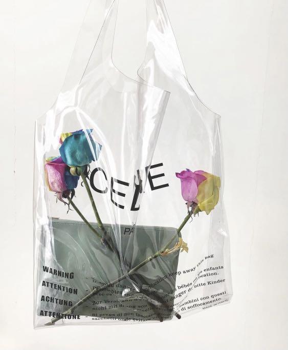 Celine bag transparent online