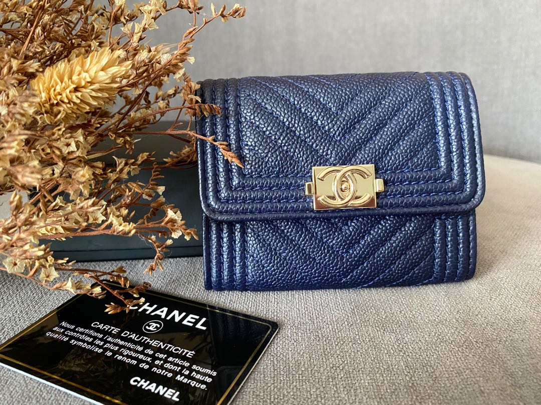 Boy chanel best sale flap coin purse